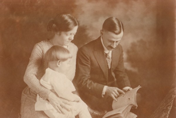 Eric, Eva and Odin Wadleigh, c. 1919